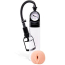 Adam And Eve Adams Promax Penis Pump With Masturbator Sleeve Clear