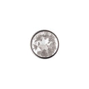 Adam And Eve Clear Gem Anal Plug Metallic Small With Clear Gem Base