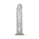 Adam And Eve Crystal Clear 8 Inch Dong Clear