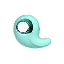 Adam And Eve Curvy Cutie Pleasure Combo Tapping Stimulator Teal