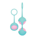 Adam And Eve Eves Kegel Training Set Teal Pink Trainers Set Of 2