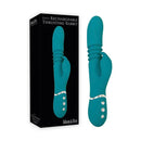 Adam And Eve Eves Rechargeable 9 Inch Thrusting Rabbit Vibrator Green