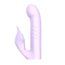 Adam And Eve Eves Throbber Pulsating Rabbit Vibrator Lilac