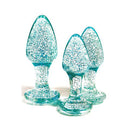 Adam And Eve Glitter Gem 3 Piece Butt Plugs Set Of 3 Sizes