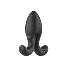 Adam And Eve Omega Vibrating Plug Black 10 Cm Butt Plug With Remote