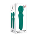 Adam And Eve Petite Private Pleasure Wand Usb Rechargeable Green