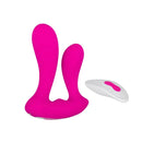 Adam And Eve Rechargeable Dual Entry Vibe Vibrator With Remote Pink