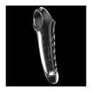 Adam And Eve Ridged Rider Penis Extension Sleeve Clear