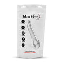Adam And Eve Ridged Rider Penis Extension Sleeve Clear