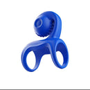 Adam And Eve Rockin And Rollin Snail Vibrating Couples Cage Blue