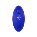 Adam And Eve Rockin Rabbit Vibrating Cock Ring With Remote Blue