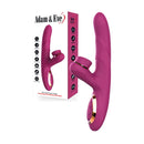 Adam And Eve Rose Gold Tappin Rabbit Vibrator Purple