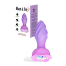 Adam And Eve Rotating Rose Plug Butt Plug With Gem Base Pink 12 Cm