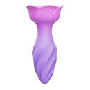 Adam And Eve Rotating Rose Plug Butt Plug With Gem Base Pink 12 Cm