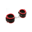 Adam And Eve Scarlet Couture Bondage Cuffs Black Red Restraints