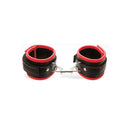 Adam And Eve Scarlet Couture Bondage Cuffs Black Red Restraints