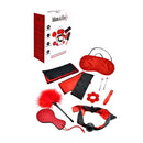 Adam And Eve Sensual Scarlet Nights Bondage Kit Set Black Red
