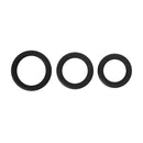 Adam And Eve Silicone Penis Ring Set Black Cock Rings Set Of 3 Sizes