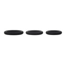 Adam And Eve Silicone Penis Ring Set Black Cock Rings Set Of 3 Sizes