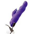 Adam And Eve The Thruster Usb Rechargeable Vibrator Purple 10 Inches