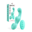 Adam And Eve The Wave Rider Triple Grinder Pad With Remote Teal