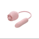 Adam And Eve Thrust And Tickle Rose Vibrator Stimulator Pink