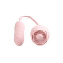 Adam And Eve Thrust And Tickle Rose Vibrator Stimulator Pink