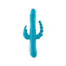 Adam And Eve Thrusting Triple Joy Rabbit Teal Rabbit Vibrator