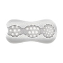 Adam And Eve Triple Chamber Ball Drainer Masturbator Sleeve Clear