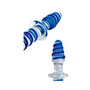 Adam And Eve Twisted Love Glass Dildo Double Ended Glass Dong
