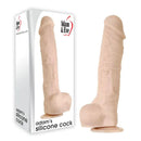 Adam And Eve Adams True Feel Cock Xl Silicone Dong Flesh