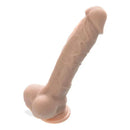 Adam And Eve Adams True Feel Cock Xl Silicone Dong Flesh