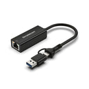 Simplecom Superspeed Usb C And Usb A To Gigabit Ethernet Adapter