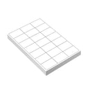 100 Sheet A4 Label White Matte Self Adhesive Sticker