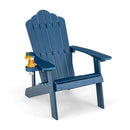 Adirondack Chair With Cup Holder For Patio