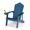 Adirondack Chair With Cup Holder For Patio