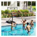 Adjustable Basketball Hoop With Shatterproof Backboard And Wheels