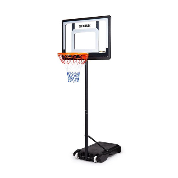 Adjustable Basketball Stand System Kids Hoop Portable Height Rim Ring