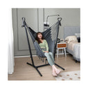 Adjustable Hanging Chair With Phone Holder For Indoor And Outdoor Use