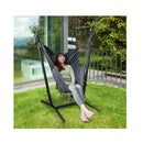Adjustable Hanging Chair With Phone Holder For Indoor And Outdoor Use