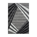 Adora Diamond Stripe Grey Rug