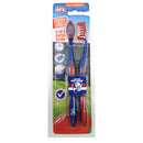 Afl Toothbrush Western Bulldogs 2 Pack