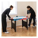 Air Hockey Table With Led Scoreboard And Powerful 12V Motor Blue