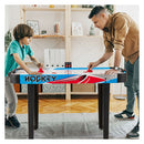 Air Hockey Table With Led Scoreboard And Powerful 12V Motor Blue