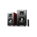 Airpulse A300Pro Dual Active Home Studio Wireless Speakers Cherry Wood