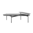 Alaska Oval Coffee Table 1200mm W x 681mm D x 375mm H Black