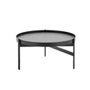 Alaska Round Coffee Table 600Mm Diameter X 308Mm H Black