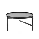Alaska Round Coffee Table 600Mm Diameter X 308Mm H Black