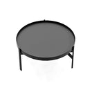 Alaska Round Coffee Table 600Mm Diameter X 308Mm H Black
