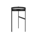 Alaska Side Table 400Mm Dia X 635Mm H Black